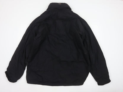 Berghaus Men's Black 3XL Hooded Nylon Waterproof Rain Jacket