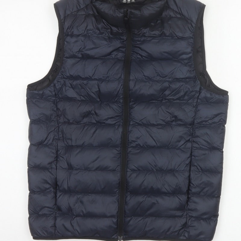 Uniqlo Women’s Blue XS Ultra Light Down Quilted Puffer Waistcoat