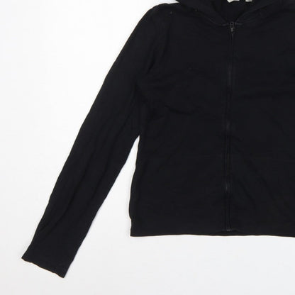 Gap Factory Store Women’s Black Small Full Zip Hooded Hoodie