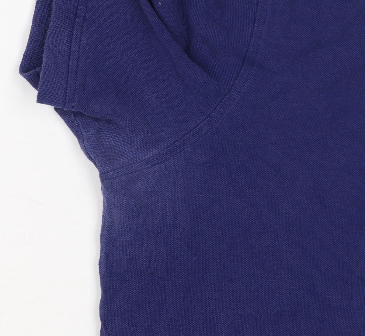 Crew Clothing Company Mens Blue M Cotton Pique Logo Polo Shirt
