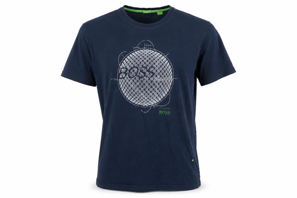 Hugo Boss Men’s Blue XL Martin Kaymer Golf Graphic Crew Neck T-Shirt