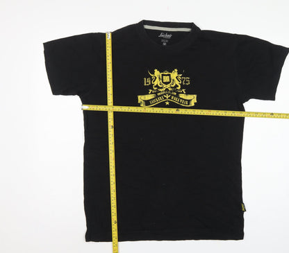 Snickers Workwear Men’s Black M Classic Graphic Print Cotton T-Shirt