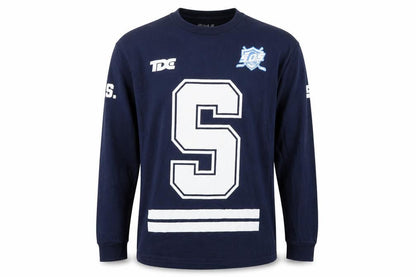 SZA TDE Blue Large Long Sleeve Graphic Sweatshirt Music Logo