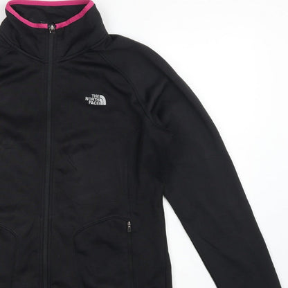 The North Face Women’s Black Pink Softshell Jacket XL Full Zip