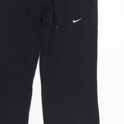 Nike Women’s Black S Sweatpants Straight Leg Drawstring Joggers