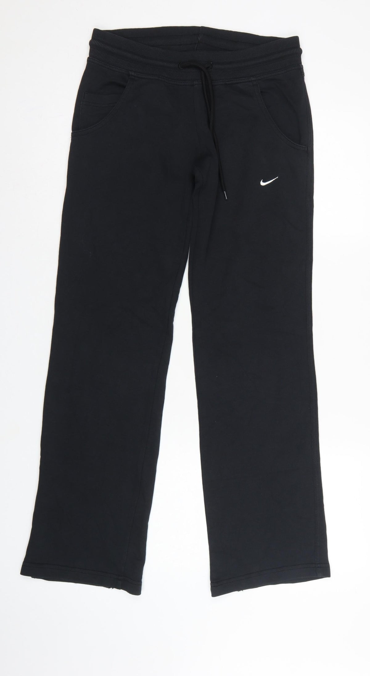 Nike Women’s Black S Sweatpants Straight Leg Drawstring Joggers