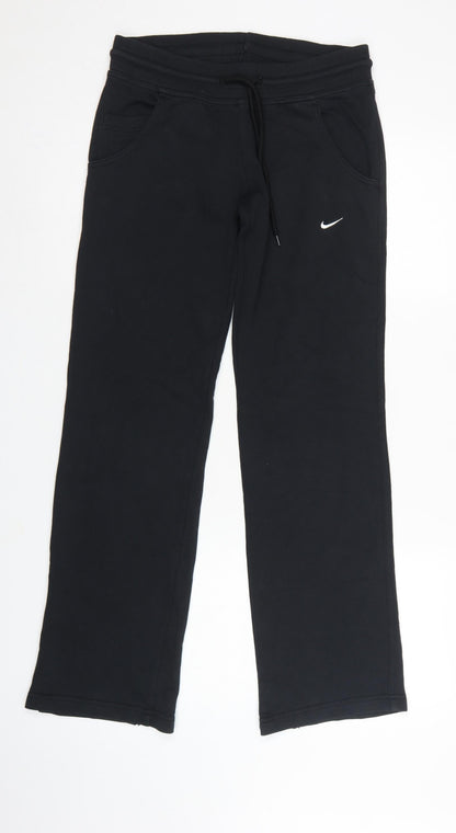 Nike Women’s Black S Sweatpants Straight Leg Drawstring Joggers