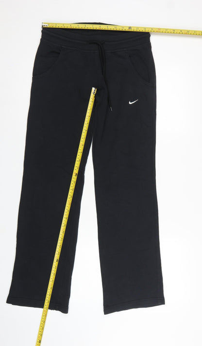 Nike Women’s Black S Sweatpants Straight Leg Drawstring Joggers