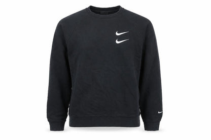 Nike Men’s Black L Pullover Sweatshirt Graphic Print Sports Logo