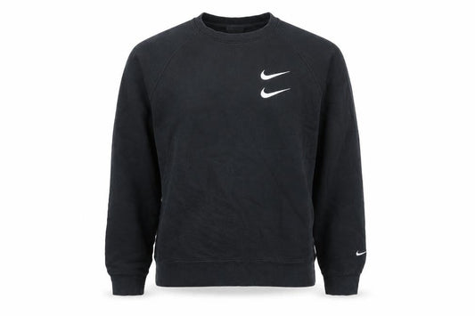 Nike Men’s Black L Pullover Sweatshirt Graphic Print Sports Logo