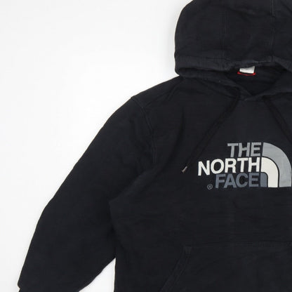 The North Face Men’s Black XL Pullover Hoodie Logo Cotton Fleece