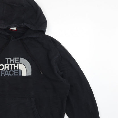 The North Face Men’s Black XL Pullover Hoodie Logo Cotton Fleece