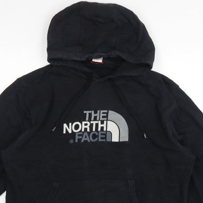 The North Face Men’s Black XL Pullover Hoodie Logo Cotton Fleece