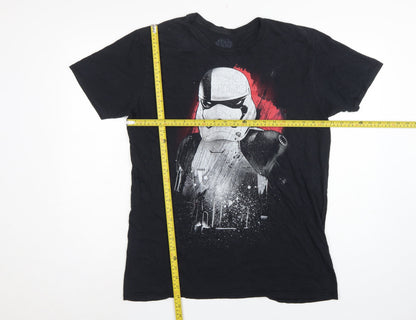 Star Wars Men’s Black Large Stormtrooper Graphic Print T-Shirt