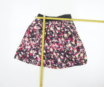 French Connection Women Multicoloured Floral Skater Skirt UK 8