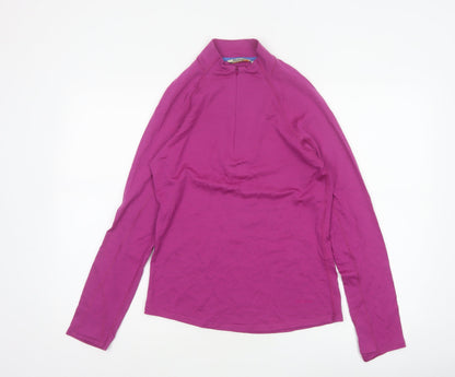Rohan Women’s Purple UK 10 Merino 200 1/4 Zip Activewear Top