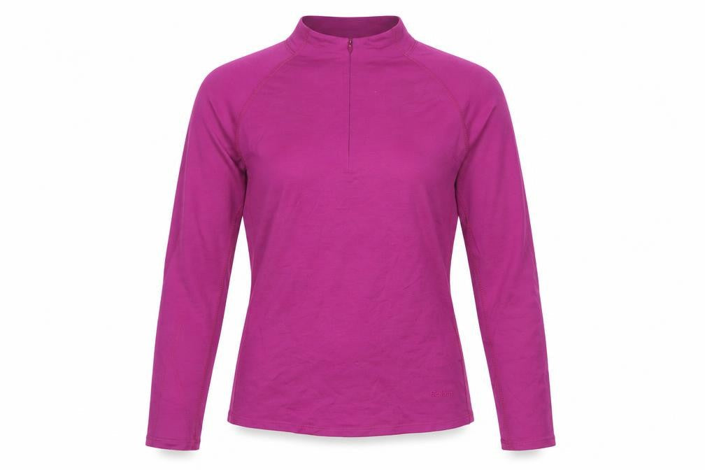 Rohan Women’s Purple UK 10 Merino 200 1/4 Zip Activewear Top
