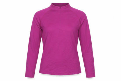 Rohan Women’s Purple UK 10 Merino 200 1/4 Zip Activewear Top