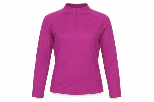 Rohan Women’s Purple UK 10 Merino 200 1/4 Zip Activewear Top
