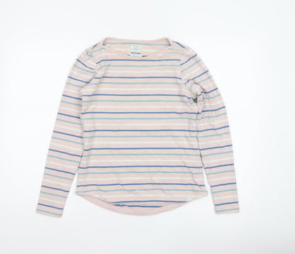 Fat Face Women’s Multicoloured Stripe UK 8 Classic Long Sleeve T-Shirt