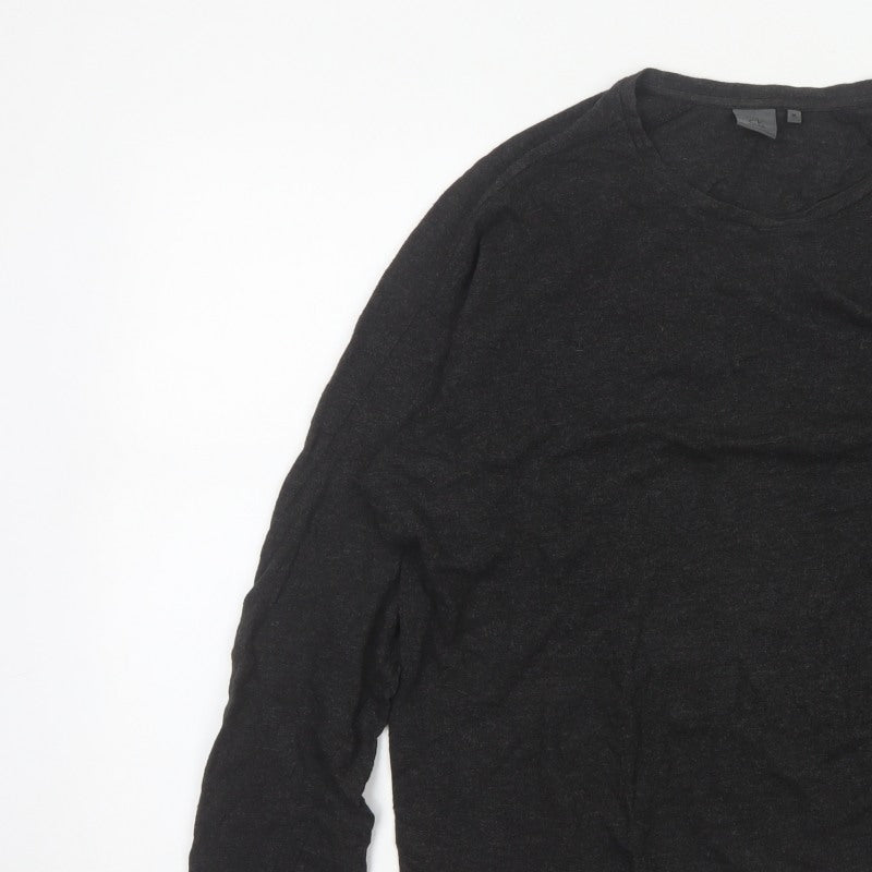 Calvin Klein Men’s Black M Knit Crew Neck Long Sleeve Jumper