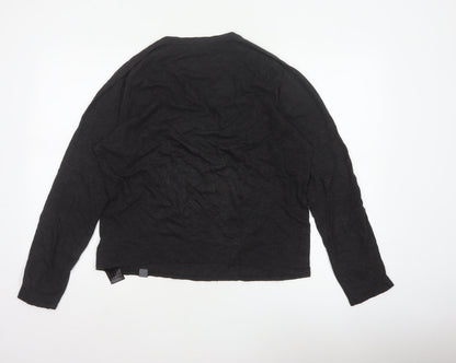 Calvin Klein Men’s Black M Knit Crew Neck Long Sleeve Jumper