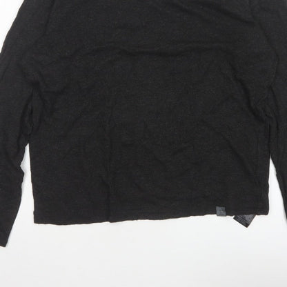 Calvin Klein Men’s Black M Knit Crew Neck Long Sleeve Jumper