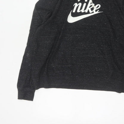 Nike Women’s Black UK 20 Plus Pullover Logo Fleece Hoodie