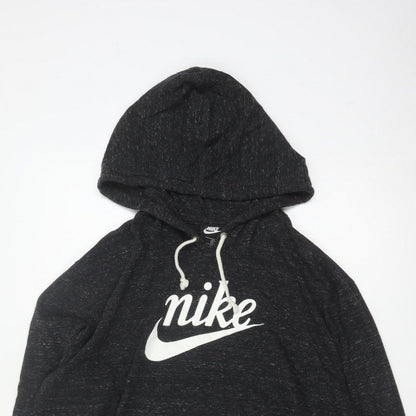 Nike Women’s Black UK 20 Plus Pullover Logo Fleece Hoodie