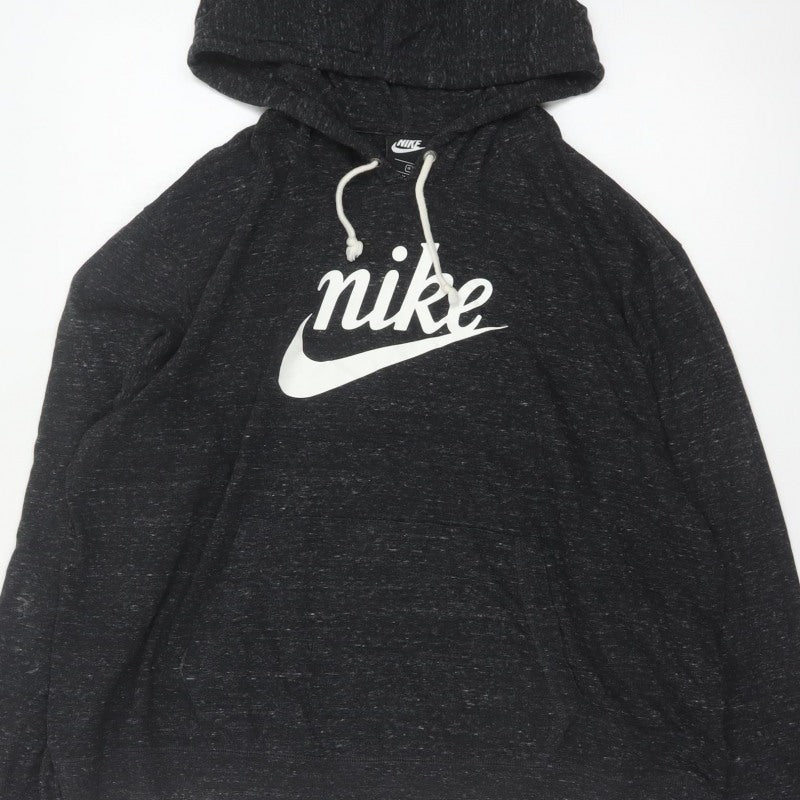 Nike Women’s Black UK 20 Plus Pullover Logo Fleece Hoodie