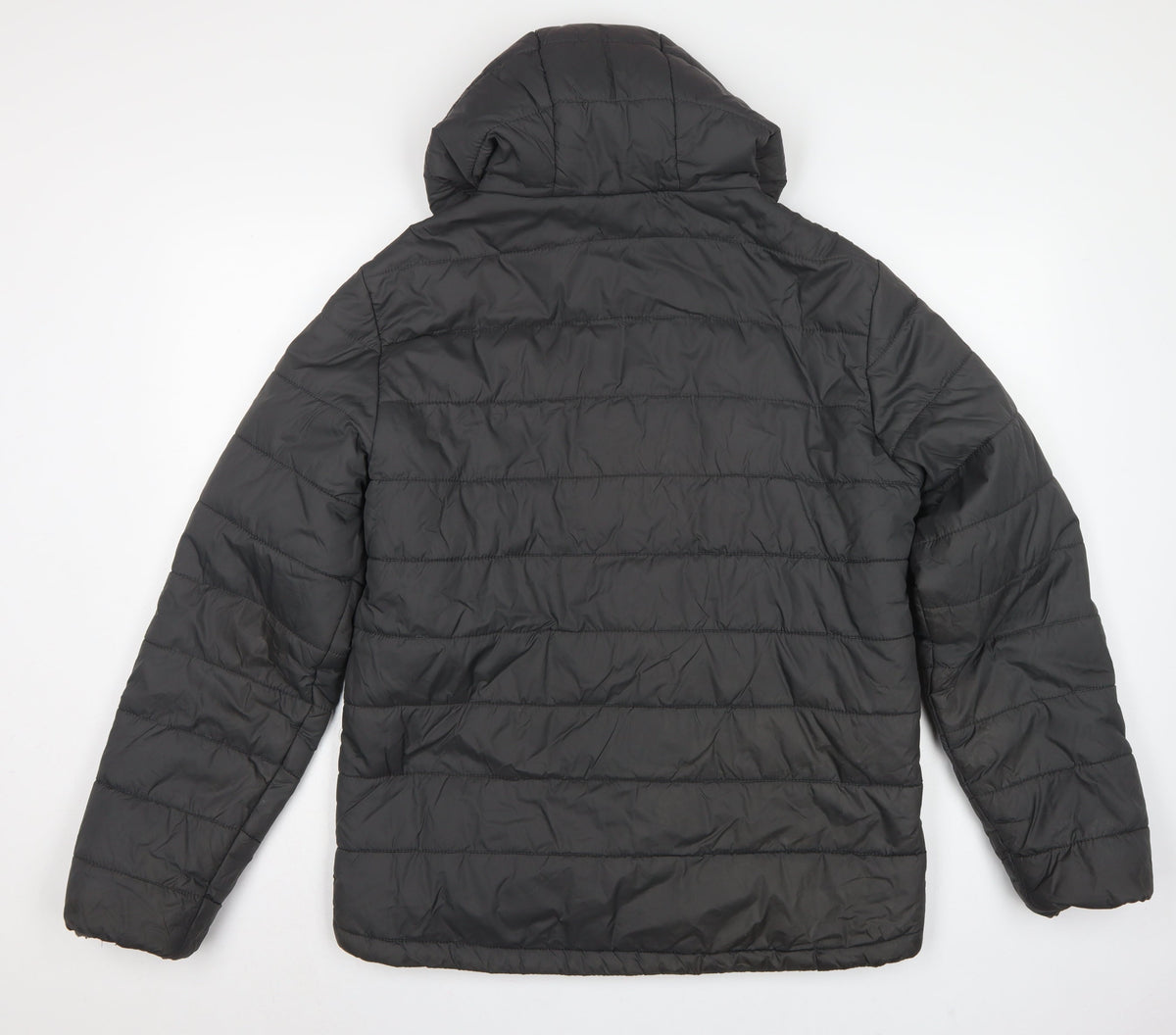 Peter Storm Men Black S Puffer Jacket Hooded Quilted Outdoor
