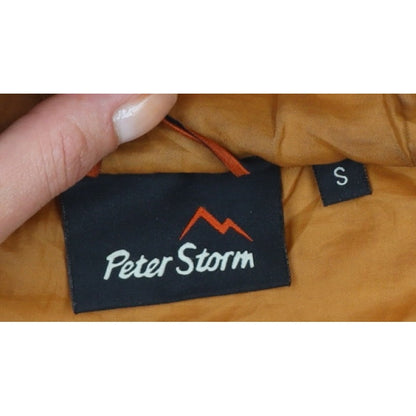 Peter Storm Men Black S Puffer Jacket Hooded Quilted Outdoor