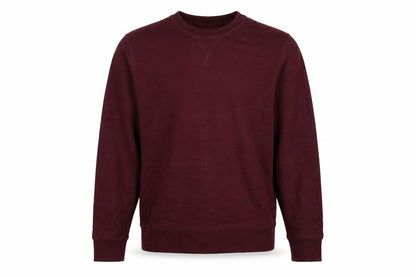ARKET Unisex Adults Red Crew Neck Raglan Pullover Sweatshirt M