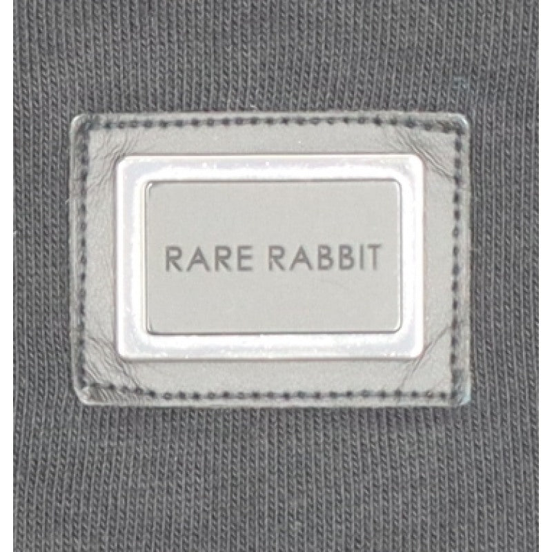 Rare Rabbit Women’s Black S Pullover Crew Neck Logo Sweatshirt