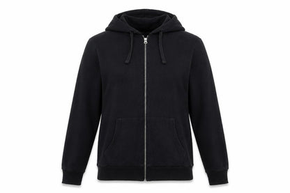 ASOS Women’s Black UK 10 Full Zip Cotton Hoodie Drawstring Pockets