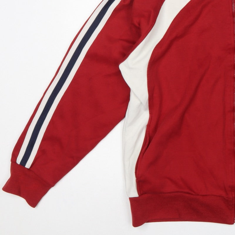 Urban Pipeline Men's Red L Full Zip Track Sweatshirt Number 7