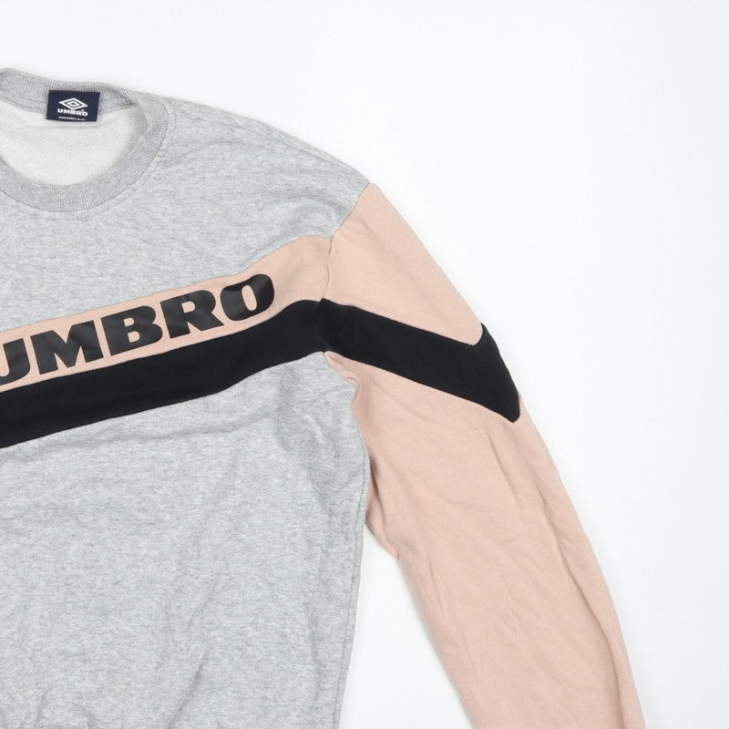 Umbro Women’s Multicoloured S Colourblock Logo Crew Sweatshirt
