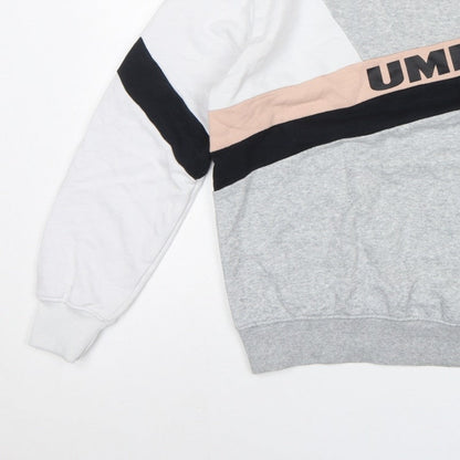 Umbro Women’s Multicoloured S Colourblock Logo Crew Sweatshirt