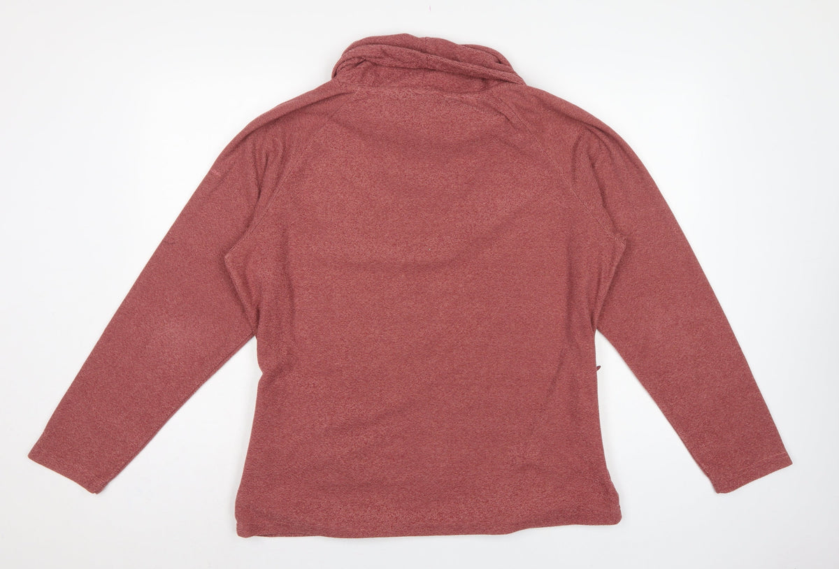 Trespass Women’s Pink UK 16 XL Pullover Fleece Sweatshirt Cowl Neck