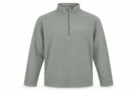 Peter Storm Men’s Green Small 1/4 Zip Fleece Sweatshirt High Neck
