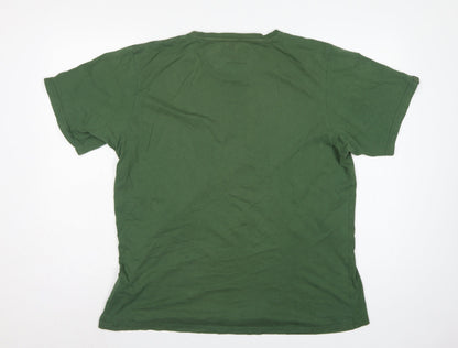 Nicholas Deakins Men’s Green 2XL Casual Olympians Graphic T-Shirt