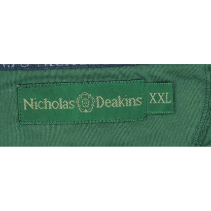 Nicholas Deakins Men’s Green 2XL Casual Olympians Graphic T-Shirt