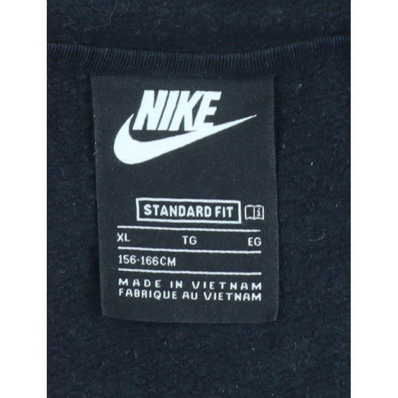 Nike Boys Black XL 13-14 Years Full Zip Hooded Hoodie Logo