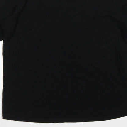 UNIQLO Men’s Black XL HEATTECH Thermal Long Sleeve Crew Neck T-Shirt