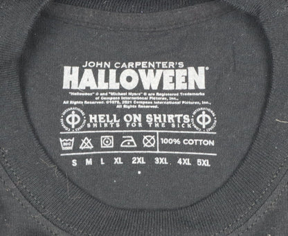 Hell On Shirts Men's Black 2XL Halloween Graphic Print Pullover Sweatshirt