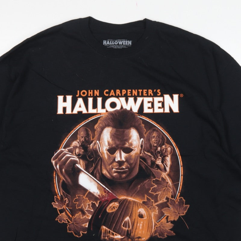 Hell On Shirts Men's Black 2XL Halloween Graphic Print Pullover Sweatshirt
