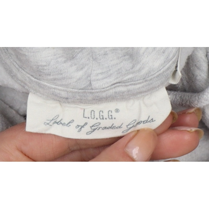 H&M L.O.G.G. Women Grey S Mickey Mouse Hooded Pullover Sweatshirt