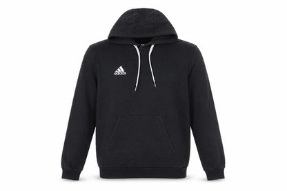 adidas Men’s Black S Pullover Hoodie Logo Sports Fleece