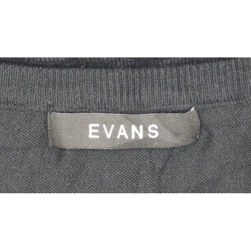 Evans Women's Black Size 22/24 Sequin Champagne Christmas Pullover Jumper