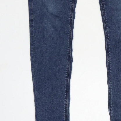 Topshop Women’s Blue UK 12 Joni High Waist Skinny Jeans W30 L32